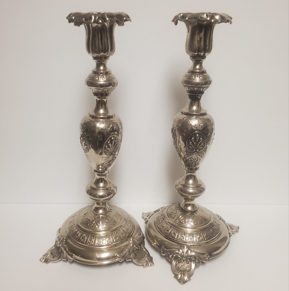 Silver Plated Candlesticks